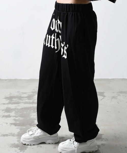 vetements 17aw ガンクラブ プリント スウェットパンツ A'GEM/9 × .kom 『.kom/ドットケーオーエム』プリントスウェットパンツ