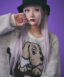 GALFY×KUROMI】ふわふわシャギーニット | OUR BRAND,GALFY