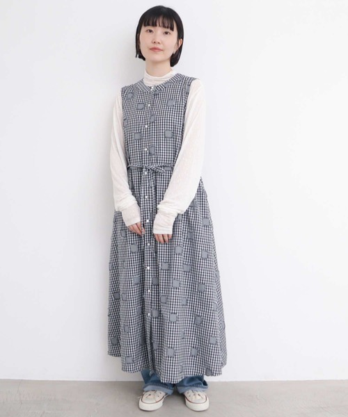 l'atelier du savon カットドビー しかくギンガムスカート l'atelier