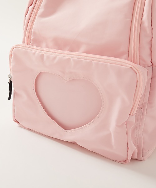 devirock(デビロック)の「ミラー&クリアポケット ガールズリュック(バックパック/リュック・キッズ・ブルー系/イエロー/ピンク/グリーン/オフホワイト/バイオレット/ブラック・ONE SIZE)」の15枚目の写真