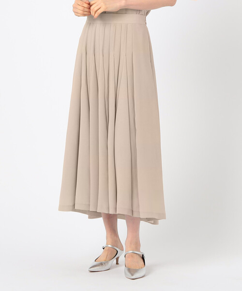 COMME CA(コムサ)の「【 一部WEB限定カラー セットアップ対応 】フィネスボイル スカート ブライトリーセットアップ(スカート・レディース・ブルー/ミント/ピンクベージュ/オフホワイト/ブラック/ネイビー/ダークブラウン/イエロー・9号/11号)」の8枚目の写真