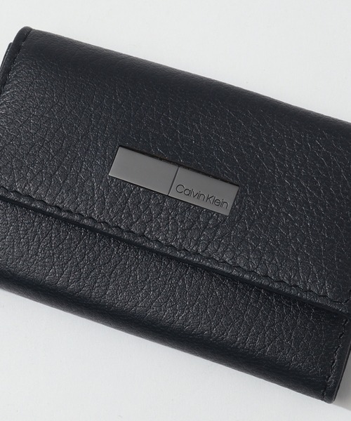 Calvin Klein（カルバン・クライン）の「【Calvin Klein/カルバンクライン】ワンポイント レザーキーケース（キーケース/キーアクセサリー・メンズ・ブラック系その他/ブラック・FREE）」の13枚目の写真