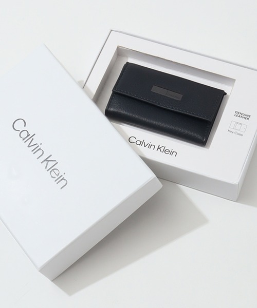 Calvin Klein（カルバン・クライン）の「【Calvin Klein/カルバンクライン】ワンポイント レザーキーケース（キーケース/キーアクセサリー・メンズ・ブラック系その他/ブラック・FREE）」の18枚目の写真