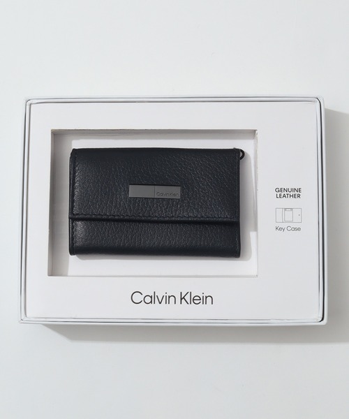 Calvin Klein（カルバン・クライン）の「【Calvin Klein/カルバンクライン】ワンポイント レザーキーケース（キーケース/キーアクセサリー・メンズ・ブラック系その他/ブラック・FREE）」の17枚目の写真