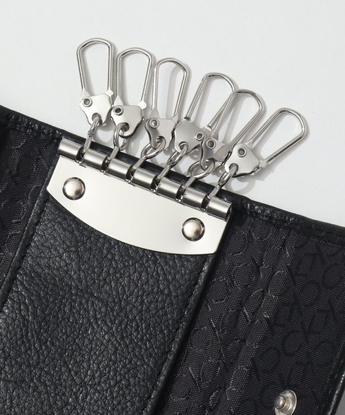 Calvin Klein（カルバン・クライン）の「【Calvin Klein/カルバンクライン】ワンポイント レザーキーケース（キーケース/キーアクセサリー・メンズ・ブラック系その他/ブラック・FREE）」の7枚目の写真