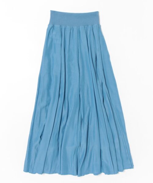 INTERPLANET（インタープラネット）の「ウエストゴムフレアースカート（スカート・レディース・イエロー/グレー/ブラック/ブルー/レッド・FREE）」の9枚目の写真