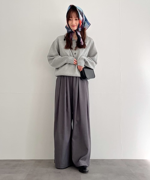 URBAN RESEARCH（アーバンリサーチ）の「『イージーケア』new basic　カラーブロックペイントスカーフ（バンダナ/スカーフ・レディース・ピンク系その他/オレンジ系その他・FREE）」の15枚目の写真