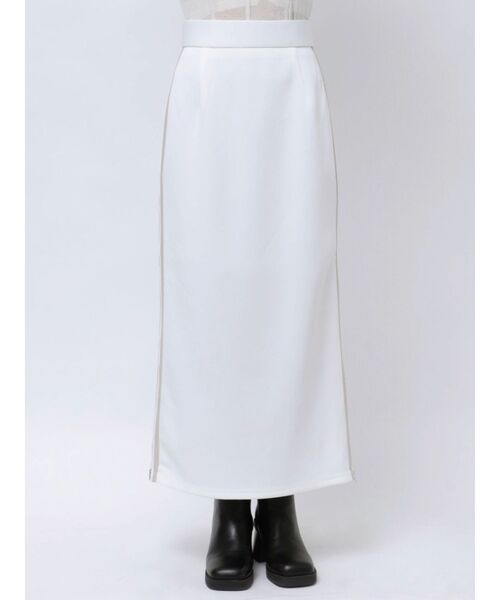 dazzlin（ダズリン）の「2wayサイドラインプリーツスカート（スカート・レディース・グリーン/ブルー/オフホワイト・FREE）」の10枚目の写真