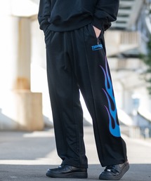 THRASHER（スラッシャー）の「【at】〔THRASHER/スラッシャー〕FLAME TRACK PANT ファイヤーパターン刺繍 トラックパンツ/ジャージ（その他パンツ・メンズ）」