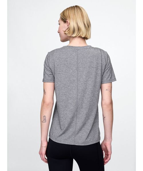 GAP（ギャップ）の「GapFit ブリーズ Tシャツ（Tシャツ/カットソー・レディース・グレー/ブルー/ブラック/ホワイト/ネイビー・S/M/XS/XXS/L）」の6枚目の写真