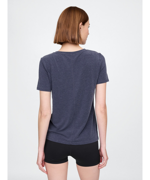 GAP（ギャップ）の「GapFit ブリーズ Tシャツ（Tシャツ/カットソー・レディース・グレー/ブルー/ブラック/ホワイト/ネイビー・S/M/XS/XXS/L）」の8枚目の写真