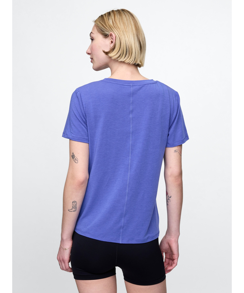 GAP（ギャップ）の「GapFit ブリーズ Tシャツ（Tシャツ/カットソー・レディース・グレー/ブルー/ブラック/ホワイト/ネイビー・S/M/XS/XXS/L）」の9枚目の写真