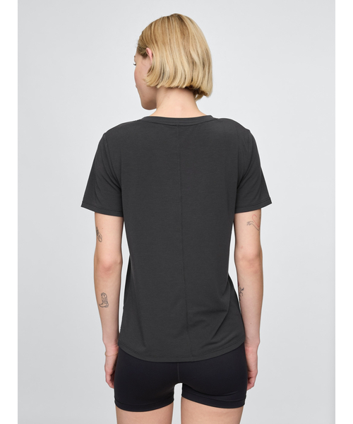GAP（ギャップ）の「GapFit ブリーズ Tシャツ（Tシャツ/カットソー・レディース・グレー/ブルー/ブラック/ホワイト/ネイビー・S/M/XS/XXS/L）」の10枚目の写真