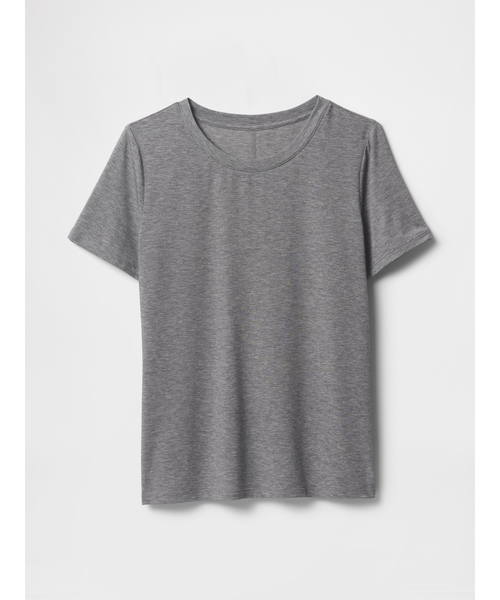 GAP（ギャップ）の「GapFit ブリーズ Tシャツ（Tシャツ/カットソー・レディース・グレー/ブルー/ブラック/ホワイト/ネイビー・S/M/XS/XXS/L）」の14枚目の写真