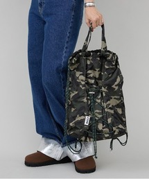 CONTROL FREAK / CTFK（コントロールフリーク）の「CONTROL FREAK / CTFK（コントロールフリーク）≪撥水≫編み上げナップサック（バックパック/リュック）」