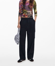 WEICA（ウェイカ）の「【Desigual デシグアル】M.クリスチャン・ラクロワ プリントカーゴパンツ（カーゴパンツ）」