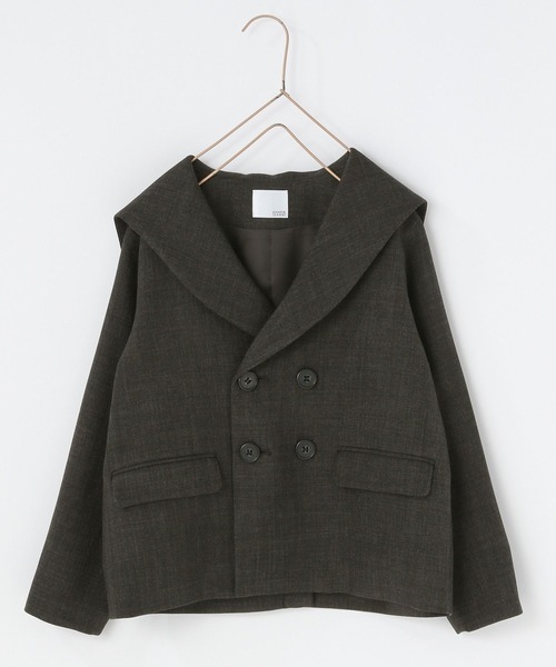 ローリーズファーム　メランジツイルジャケット　グレー LOWRYS FARM｜メランジツイルジャケット | Rakuten Fashion(楽天