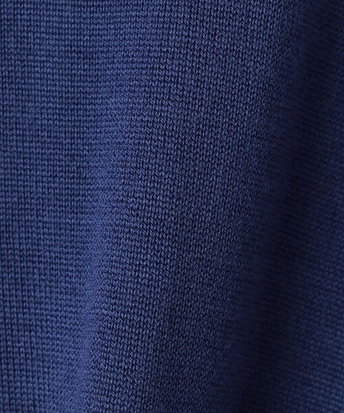 SOVEREIGN（ソブリン）の「＜SOVEREIGN＞ハイゲージ クルーネックニット（ニット/セーター・メンズ・ブラック/ロイヤルブルー/ライトブルー/モカ・XL/L/M/S）」の18枚目の写真