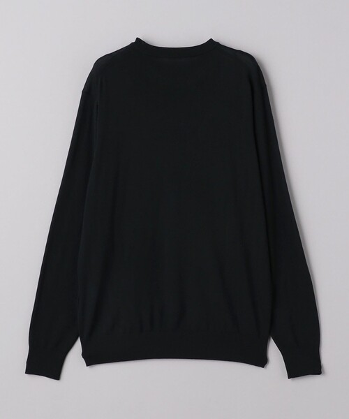 SOVEREIGN（ソブリン）の「＜SOVEREIGN＞ハイゲージ クルーネックニット（ニット/セーター・メンズ・ブラック/ロイヤルブルー/ライトブルー/モカ・XL/L/M/S）」の20枚目の写真