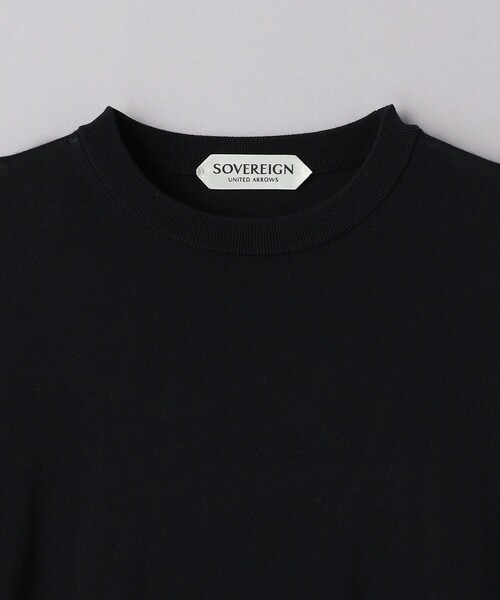 SOVEREIGN（ソブリン）の「＜SOVEREIGN＞ハイゲージ クルーネックニット（ニット/セーター・メンズ・ブラック/ロイヤルブルー/ライトブルー/モカ・XL/L/M/S）」の21枚目の写真