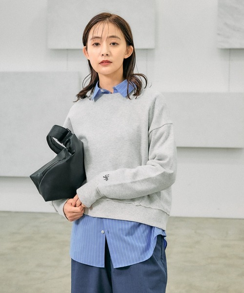 セール】裏毛レタード刺繍プルオーバー/289008（スウェット）｜GLOBAL