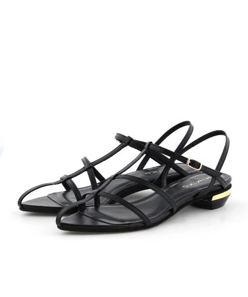 HIMIKO(ヒミコ)の「【Made in Japan】【HIMIKO】ポインテッドトゥTストラップサンダル/651213(サンダル・レディース・パープル/ダークブラウン/ブラック・23.5cm/24.5cm/25.0cm/21.5cm/22.0cm/22.5cm/23.0cm/24.0cm/25.5cm)」の5枚目の写真