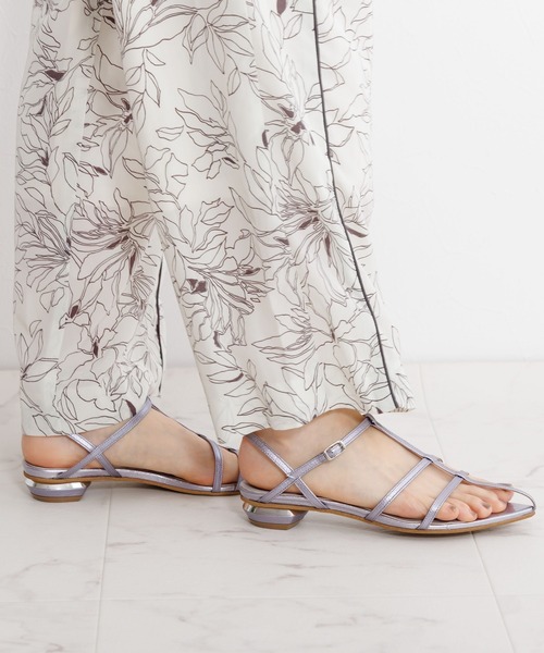 HIMIKO(ヒミコ)の「【Made in Japan】【HIMIKO】ポインテッドトゥTストラップサンダル/651213(サンダル・レディース・パープル/ダークブラウン/ブラック・23.5cm/24.5cm/25.0cm/21.5cm/22.0cm/22.5cm/23.0cm/24.0cm/25.5cm)」の17枚目の写真