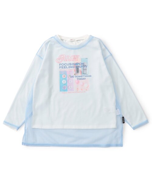 セール】チュールロンT&Tシャツセット（Tシャツ/カットソー）｜algy  