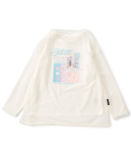 セール】チュールロンT&Tシャツセット（Tシャツ/カットソー）｜algy  
