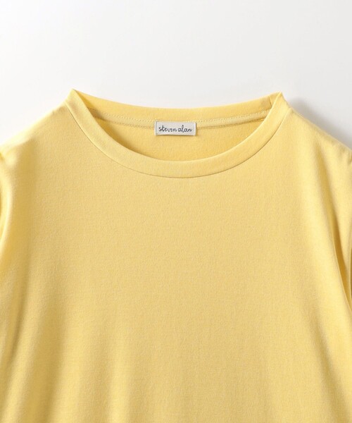 tシャツ 「Steven Alan」コットン ロングスリーブ プルオーバー レディース STEVEN ALAN tシャツ 「Steven Alan」コットン ロングスリーブ