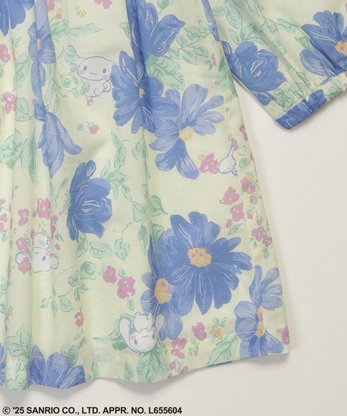 HAKKA BABY（ハッカベビー）の「［ベビー］【シナモロール】マーガレットプリントワンピース（ワンピース・キッズ・イエロー/サックスブルー・90cm）」の5枚目の写真