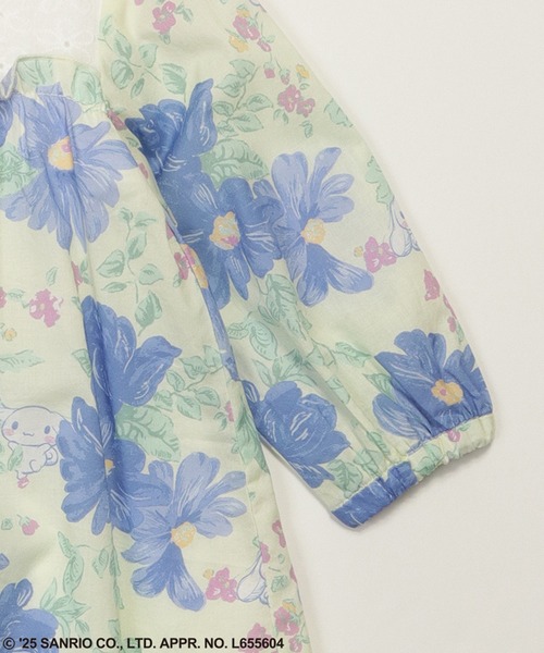 HAKKA BABY（ハッカベビー）の「［ベビー］【シナモロール】マーガレットプリントワンピース（ワンピース・キッズ・イエロー/サックスブルー・90cm）」の6枚目の写真