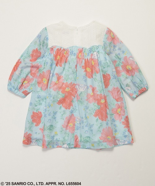 HAKKA BABY（ハッカベビー）の「［ベビー］【シナモロール】マーガレットプリントワンピース（ワンピース・キッズ・イエロー/サックスブルー・90cm）」の7枚目の写真