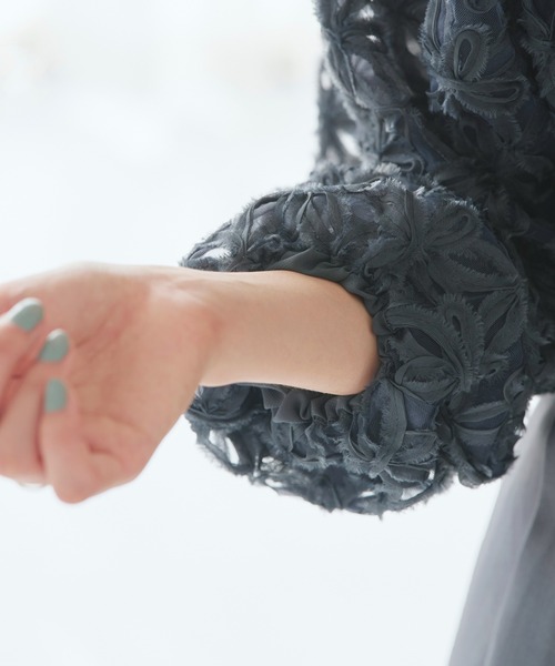 オケージョンドレス 結婚式 ストレッチ 洗える ｜ 華やぎ セットアップ