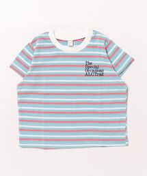apres les cours | ALCロゴボーダーTシャツ(Tシャツ/カットソー)
