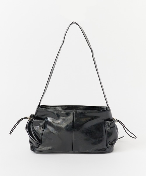 ROOPTOKYO（ループトウキョウ）の「Korean Style Pocket Shoulder Bag / 韓国スタイル ポケット ショルダーバッグ（ショルダーバッグ・レディース・シルバー/ブラック・FREE）」の13枚目の写真