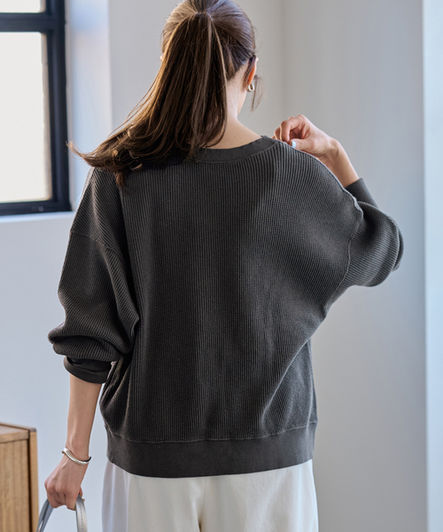 【美品】FRAMeWORK （フレームワーク）ワッフルヘンリープルオーバー ≪追加≫ワッフルヘンリープルオーバー（Tシャツ/カットソー