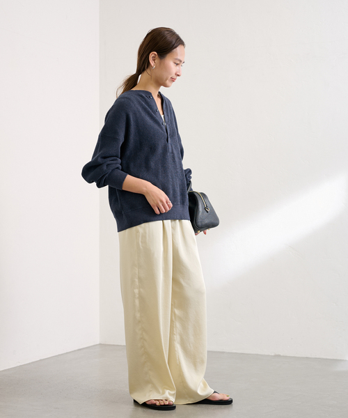 ≪追加≫ワッフルヘンリープルオーバー（Tシャツ/カットソー