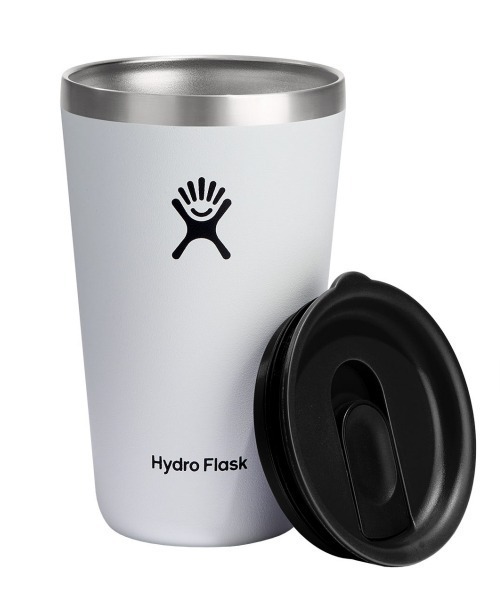 HYDRO FLASK(ハイドロフラスク)の「【HydroFlask/ハイドロフラスク】ALL Around Tumbler /タンブラー/16oz(水筒・メンズ・セージグリーン/ブルー/ブラック/ベージュ/ホワイト/ピンク・フリー)」の2枚目の写真