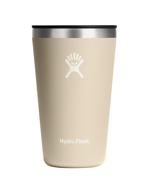HYDRO FLASK(ハイドロフラスク)の「【HydroFlask/ハイドロフラスク】ALL Around Tumbler /タンブラー/16oz(水筒・メンズ・セージグリーン/ブルー/ブラック/ベージュ/ホワイト/ピンク・フリー)」の9枚目の写真