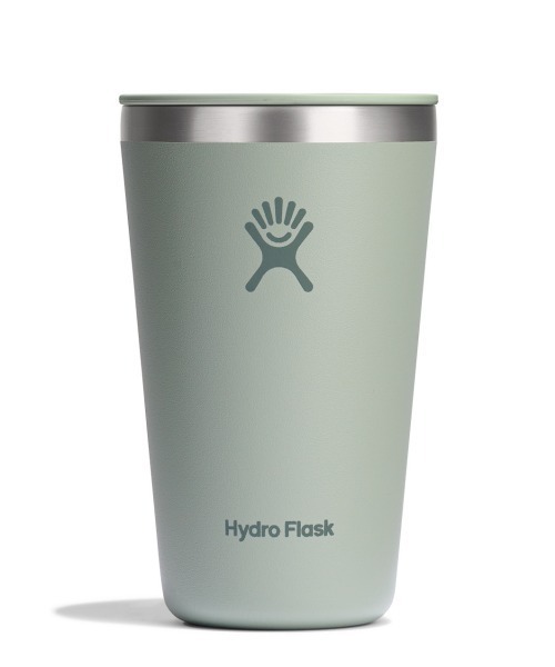HYDRO FLASK(ハイドロフラスク)の「【HydroFlask/ハイドロフラスク】ALL Around Tumbler /タンブラー/16oz(水筒・メンズ・セージグリーン/ブルー/ブラック/ベージュ/ホワイト/ピンク・フリー)」の10枚目の写真