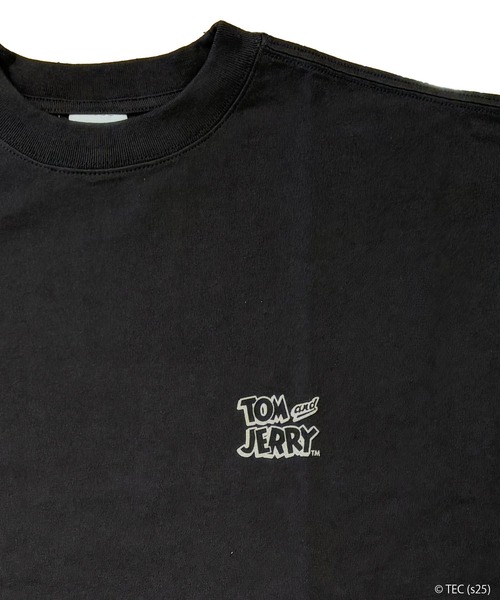 Tom&Jerry(トムアンドジェリー)の「【公式】トムとジェリー CONVERSE BIG Tシャツ(Tシャツ/カットソー・メンズ・オフホワイト/ブラック・M/L)」の6枚目の写真