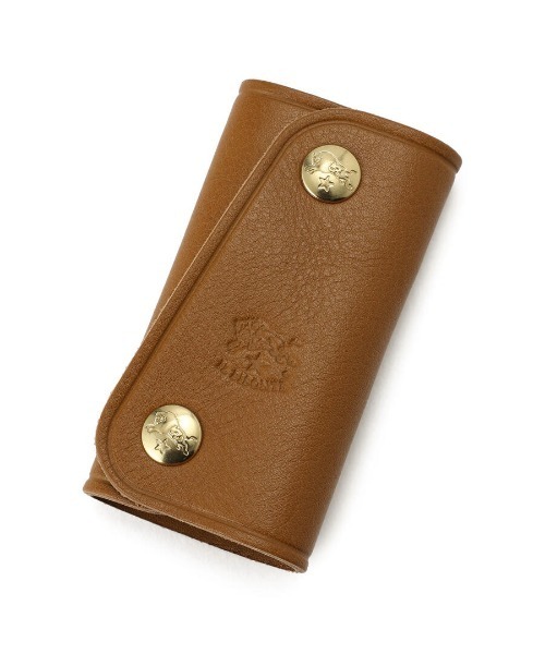 IL BISONTE(イルビゾンテ)の「IL BISONTE / ORIGINAL LEATHER / キーケース(キーケース/キーアクセサリー・レディース・ナチュラル/グレー/ダークブラウン/レンガ/オリーブ/ブラック/オレンジ/ネイビー/グリーン/ホワイト/レッド/ライトブラウン・FREE)」の7枚目の写真