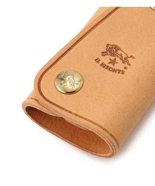 IL BISONTE(イルビゾンテ)の「IL BISONTE / ORIGINAL LEATHER / キーケース(キーケース/キーアクセサリー・レディース・ナチュラル/グレー/ダークブラウン/レンガ/オリーブ/ブラック/オレンジ/ネイビー/グリーン/ホワイト/レッド/ライトブラウン・FREE)」の18枚目の写真