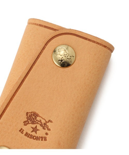 IL BISONTE(イルビゾンテ)の「IL BISONTE / ORIGINAL LEATHER / キーケース(キーケース/キーアクセサリー・レディース・ナチュラル/グレー/ダークブラウン/レンガ/オリーブ/ブラック/オレンジ/ネイビー/グリーン/ホワイト/レッド/ライトブラウン・FREE)」の16枚目の写真