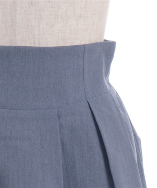 axes femme(アクシーズファム)の「ハイウエストフレアタックスカート(スカート・レディース・ブラック/ブルー/キナリ・FREE)」の10枚目の写真