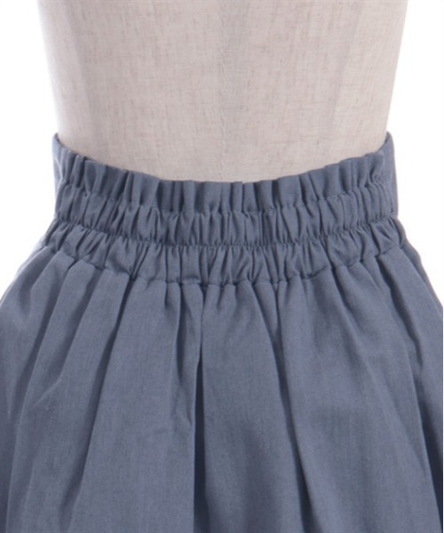 axes femme(アクシーズファム)の「ハイウエストフレアタックスカート(スカート・レディース・ブラック/ブルー/キナリ・FREE)」の14枚目の写真