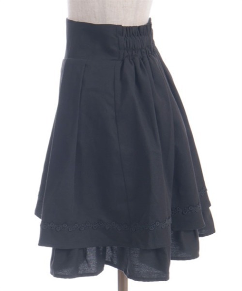 axes femme(アクシーズファム)の「ハイウエストフレアタックスカート(スカート・レディース・ブラック/ブルー/キナリ・FREE)」の17枚目の写真