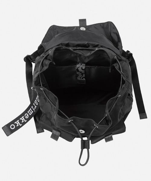 marimekko（マリメッコ）の「【ノベルティ付】Unikko / Everything Backpack L《ZOZO限定》（バックパック/リュック・レディース・ブラック・FREE）」の6枚目の写真