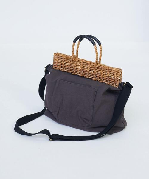 2WAY】異素材コンビトートバッグ(ショルダーバッグ)|LOISIR 2WAY】異素材コンビトートバッグ(ショルダーバッグ)|LOISIR